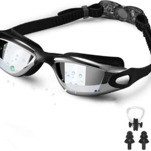 Adult Swim Goggles, Anti Fog Swimming Goggles Women Men No Leaking Triathlon Water Goggles