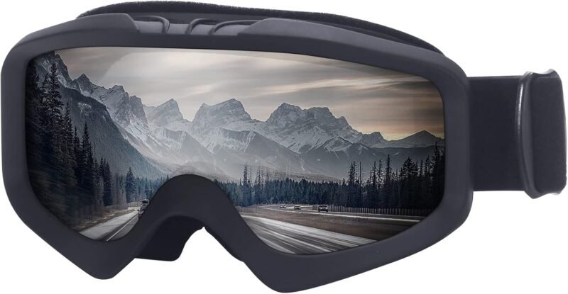 Ski Goggles,OTG Snow Snowboard Goggles for Men Women Snowmobile Skiing Skating SS6001