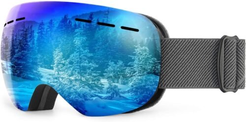 Anti Fog Ski Goggles for Men Women Snow Goggles with UV Protection Snowboard Goggles