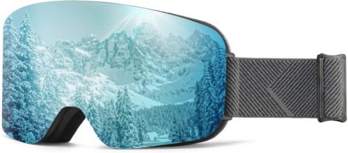 Ski Goggles for Men Women Snow Goggles Anti fog Snowboard Goggles with 100% UV Protection